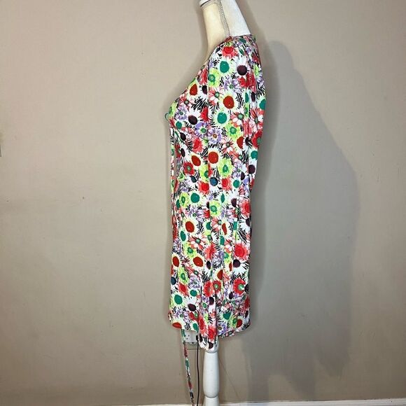 NWOT AFRM Floral Long Sleeve Dress - Picture 3 of 6